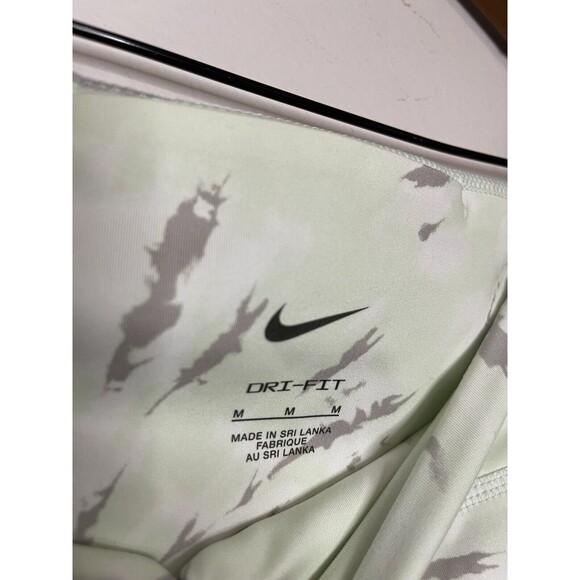 Women's Nike Dri-FIT  Mid-Rise Tie-Dye Leggings Womens medium Green Gray Active - Picture 5 of 7